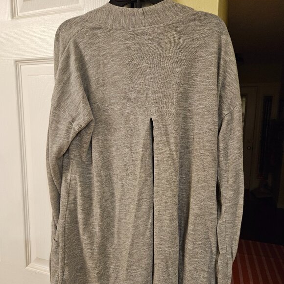 Tentree women's long grey cardigan - Picture 6 of 7